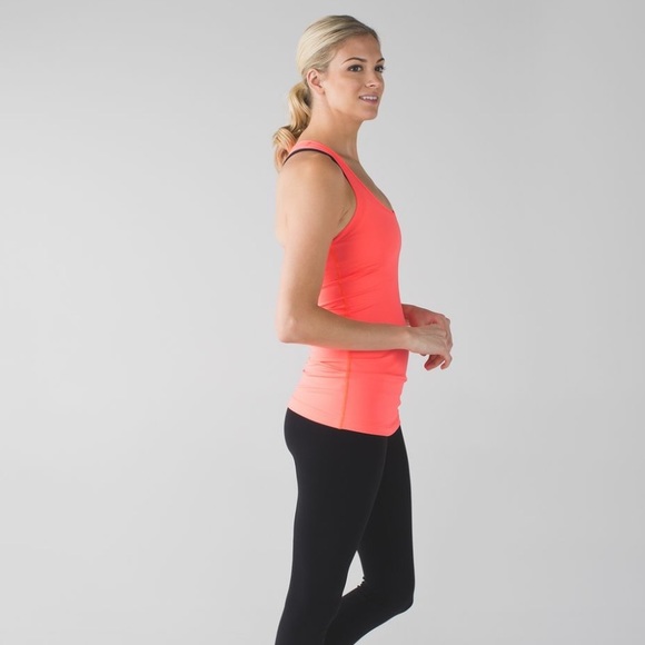 Lululemon Cool Racerback Luxtreme 8 Coral - Picture 4 of 10
